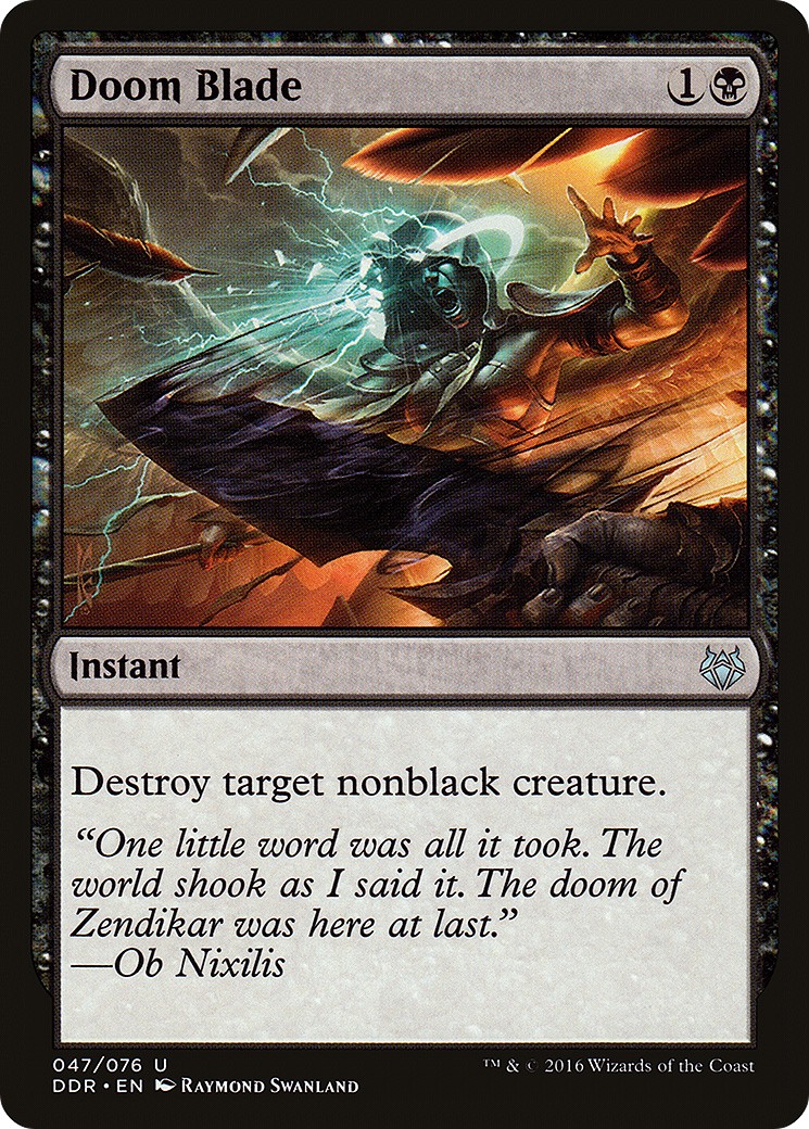 2016 Magic: The Gathering Duel Decks: Nissa vs. Ob Nixilis 2016 Magic: The Gathering Duel Decks: Nissa vs. Ob Nixilis #47 tra
