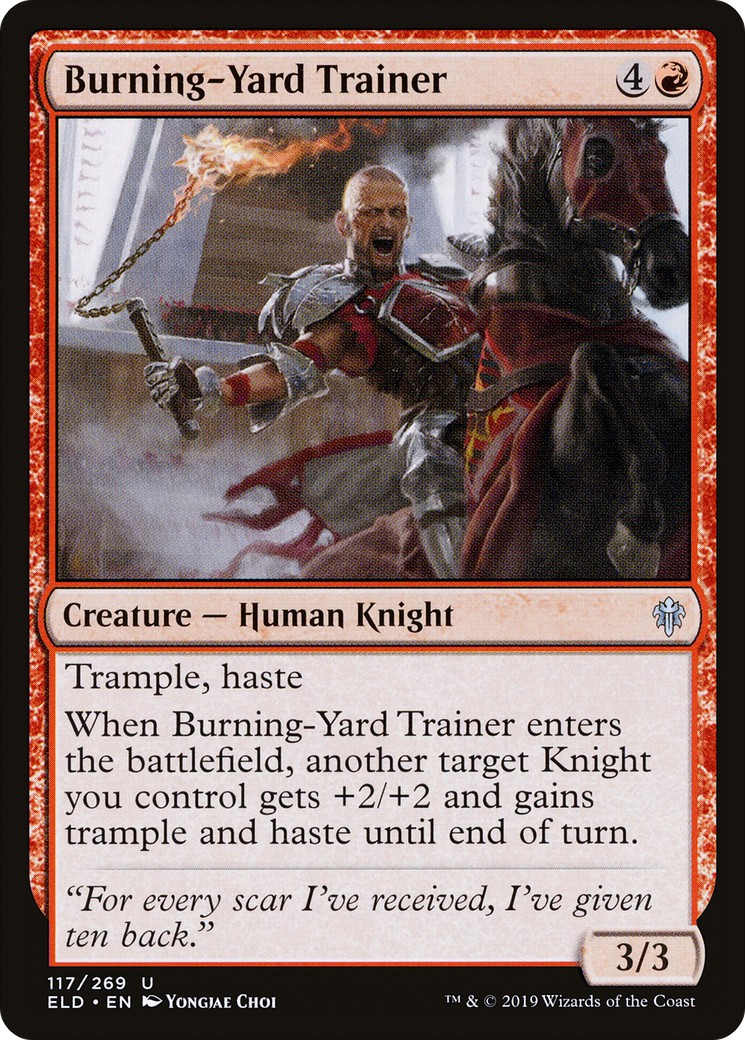 2019 Magic: The Gathering Throne of Eldraine 2019 Magic: The Gathering Throne of Eldraine #117 trading card