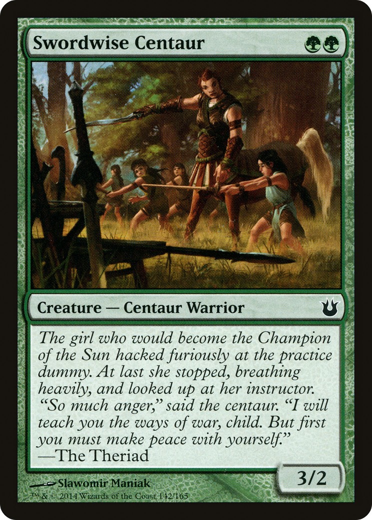2014 Magic: The Gathering Born of the Gods 2014 Magic: The Gathering Born of the Gods #142 trading card