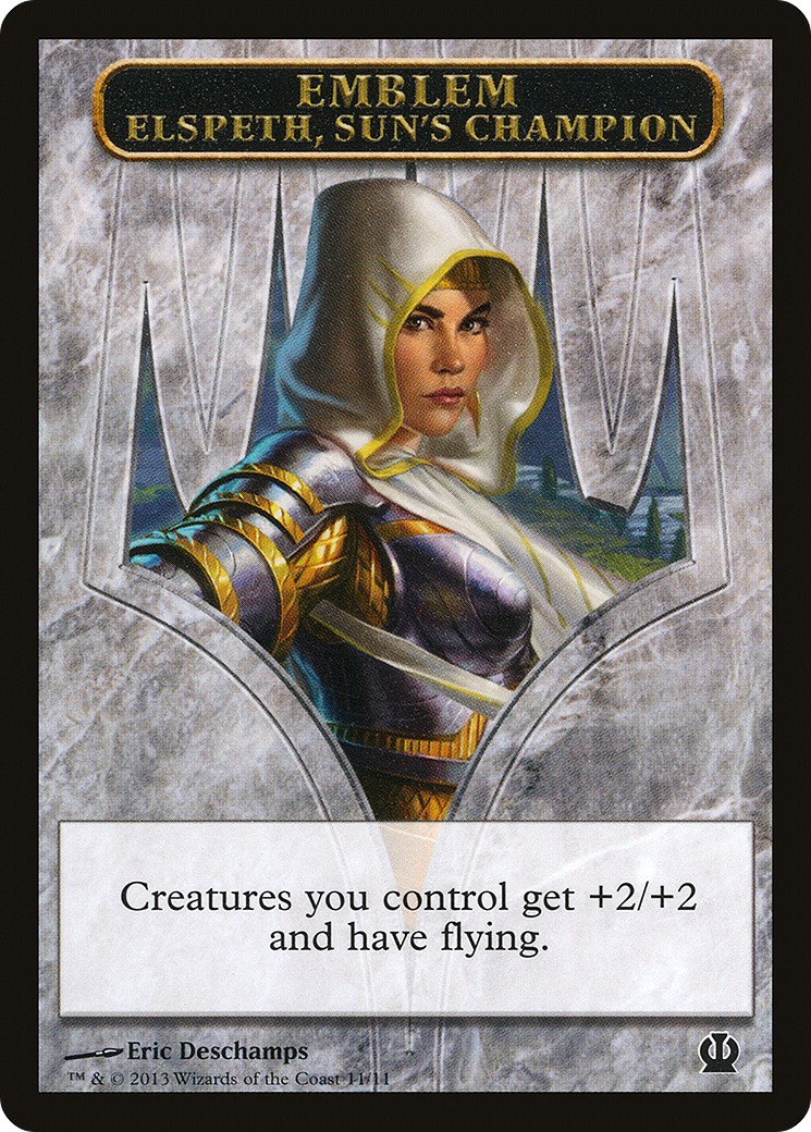 Elspeth, Sun's Champion Emblem - Image 1