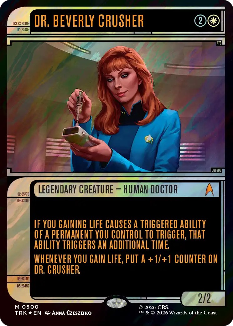 2026 Magic: The Gathering Star Trek 2026 Magic: The Gathering Star Trek #500 trading card