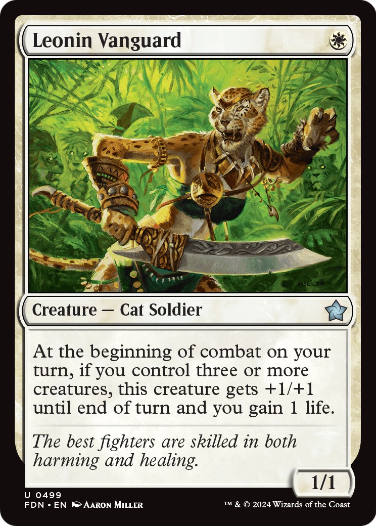 2024 Magic: The Gathering Foundations 2024 Magic: The Gathering Foundations #499 trading card