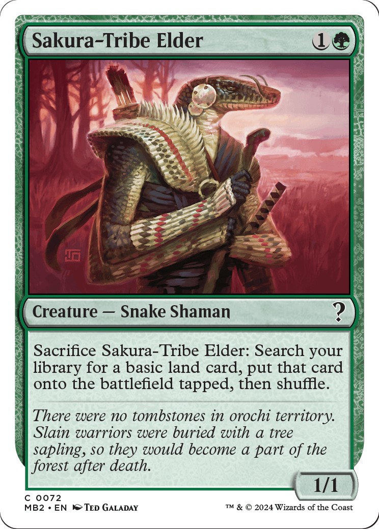 2024 Magic: The Gathering Mystery Booster 2 2024 Magic: The Gathering Mystery Booster 2 #72 trading card