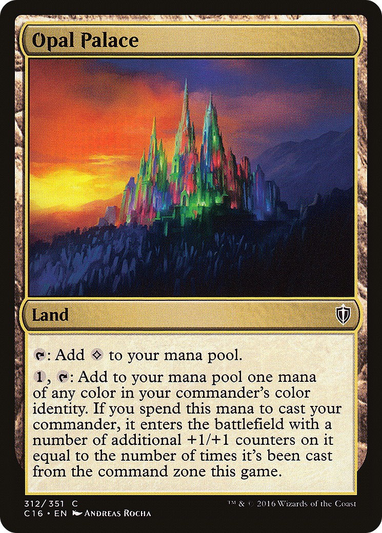 2016 Magic: The Gathering Commander 2016 Magic: The Gathering Commander #312 trading card