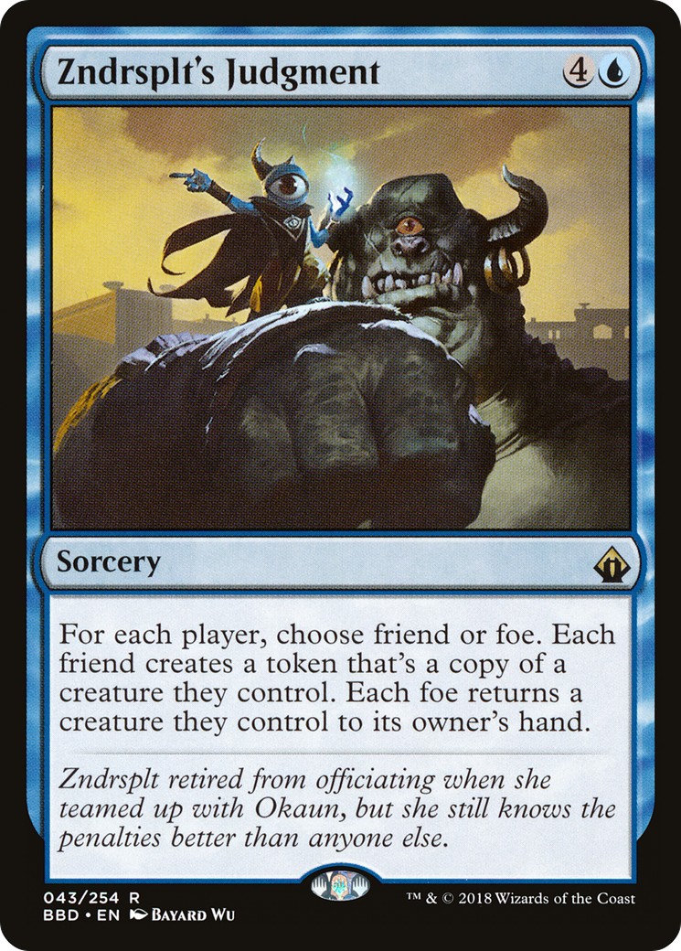 2018 Magic: The Gathering Battlebond 2018 Magic: The Gathering Battlebond #43 trading card