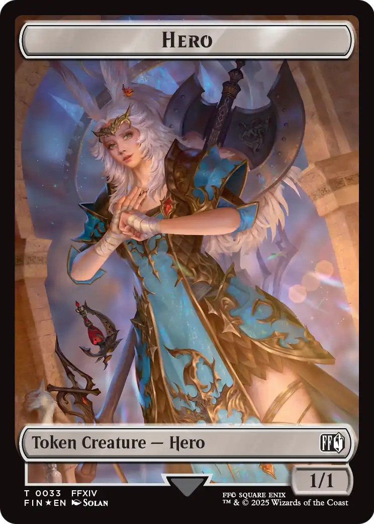 2025 Magic: The Gathering Final Fantasy Tokens 2025 Magic: The Gathering Final Fantasy Tokens #33 trading card