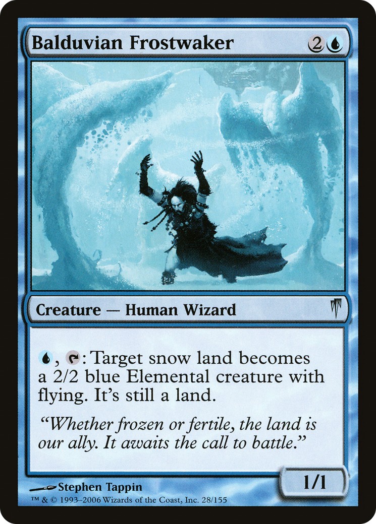 2006 Magic: The Gathering Coldsnap 2006 Magic: The Gathering Coldsnap #28 trading card