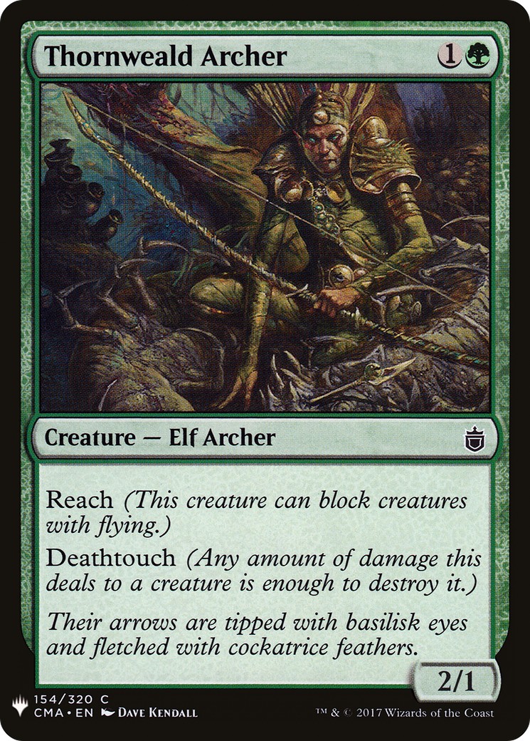 2019 Magic: The Gathering The List 2019 Magic: The Gathering The List #CMA-154 trading card