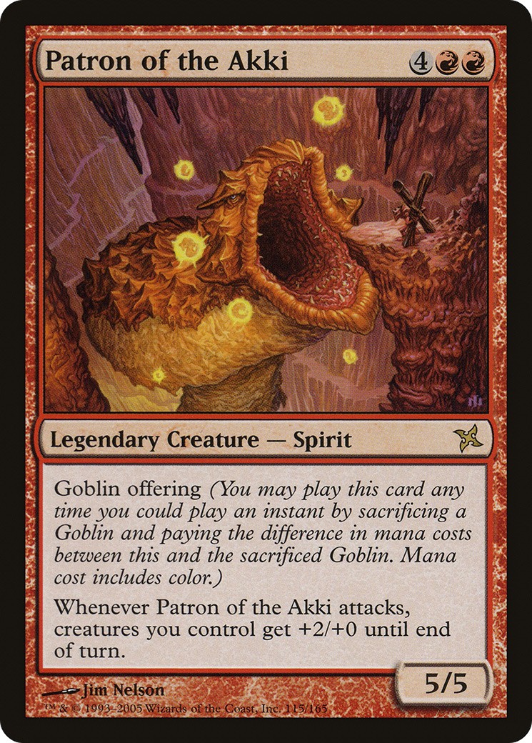 2005 Magic: The Gathering Betrayers of Kamigawa 2005 Magic: The Gathering Betrayers of Kamigawa #115 trading card