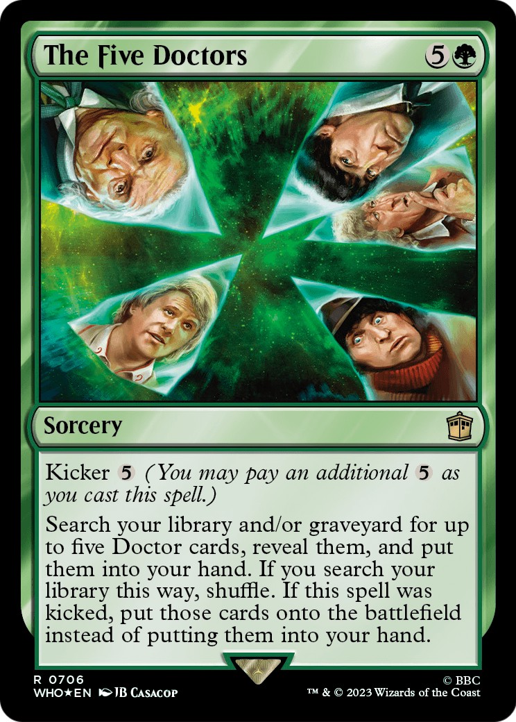 2023 Magic: The Gathering Doctor Who 2023 Magic: The Gathering Doctor Who #706 trading card