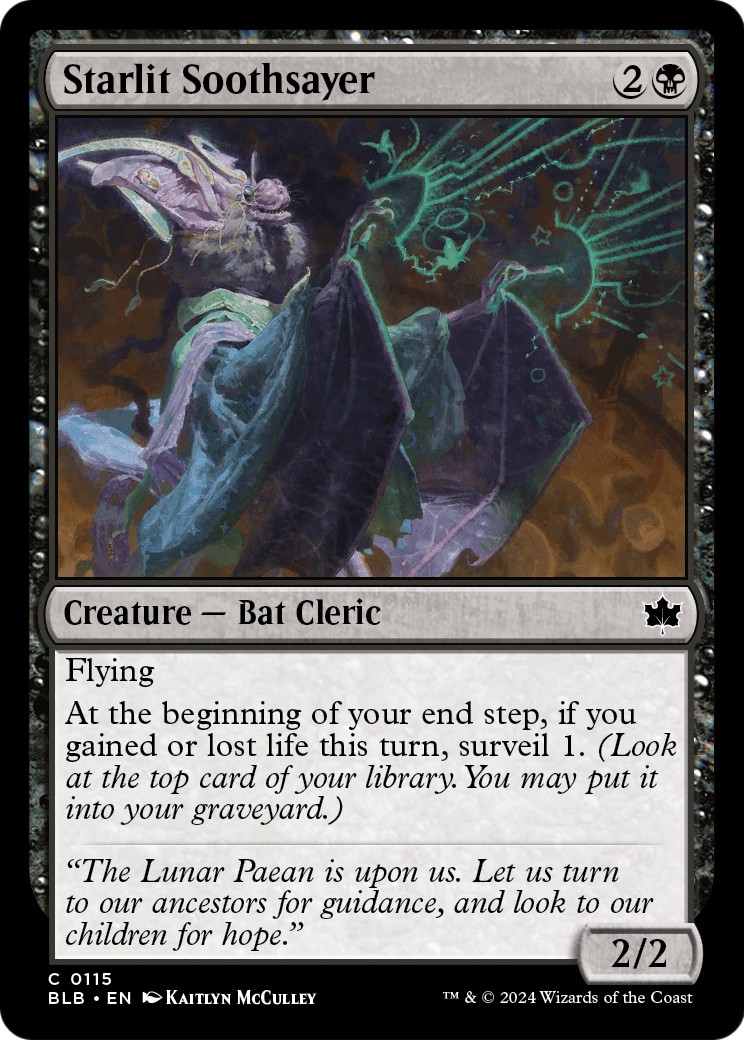 2024 Magic: The Gathering Bloomburrow 2024 Magic: The Gathering Bloomburrow #115 trading card