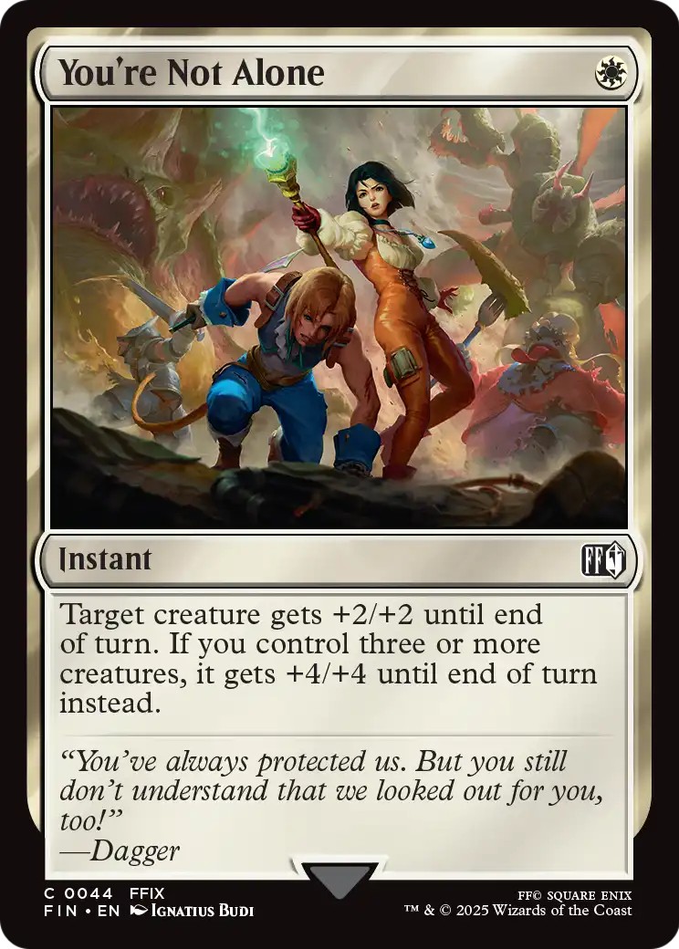 2025 Magic: The Gathering Final Fantasy 2025 Magic: The Gathering Final Fantasy #44 trading card
