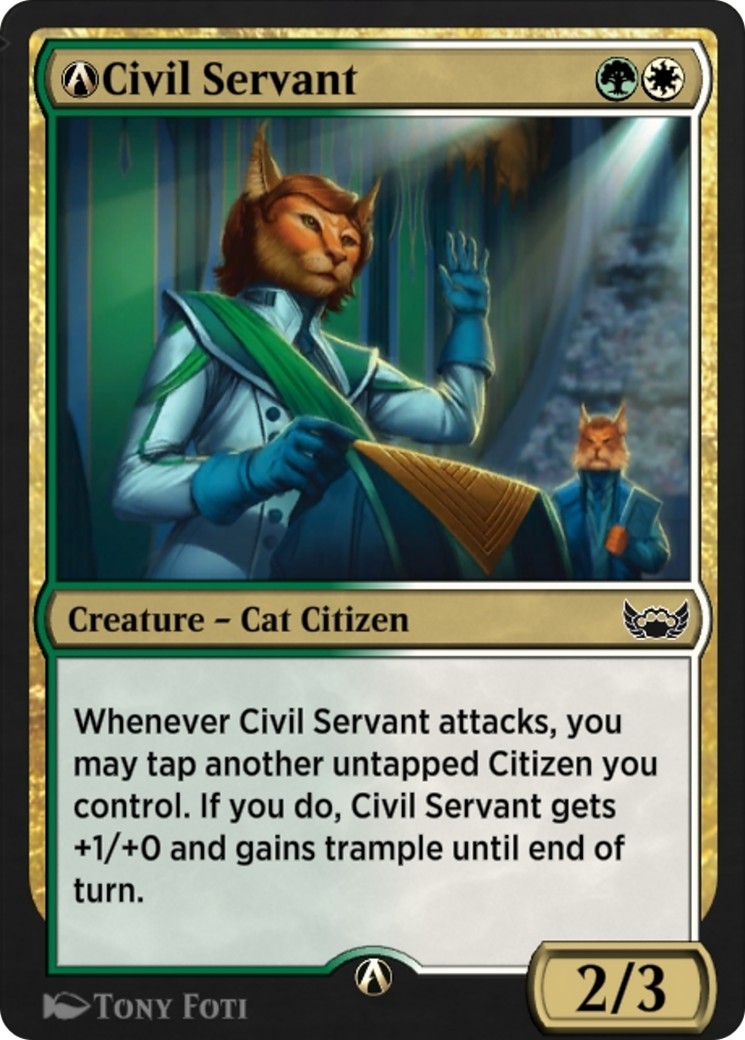 A-Civil Servant - Image 1