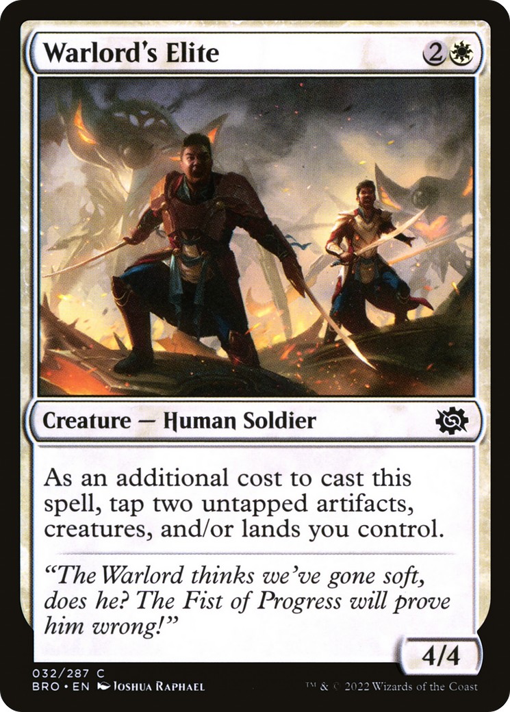2022 Magic: The Gathering The Brothers' War 2022 Magic: The Gathering The Brothers' War #32 trading card