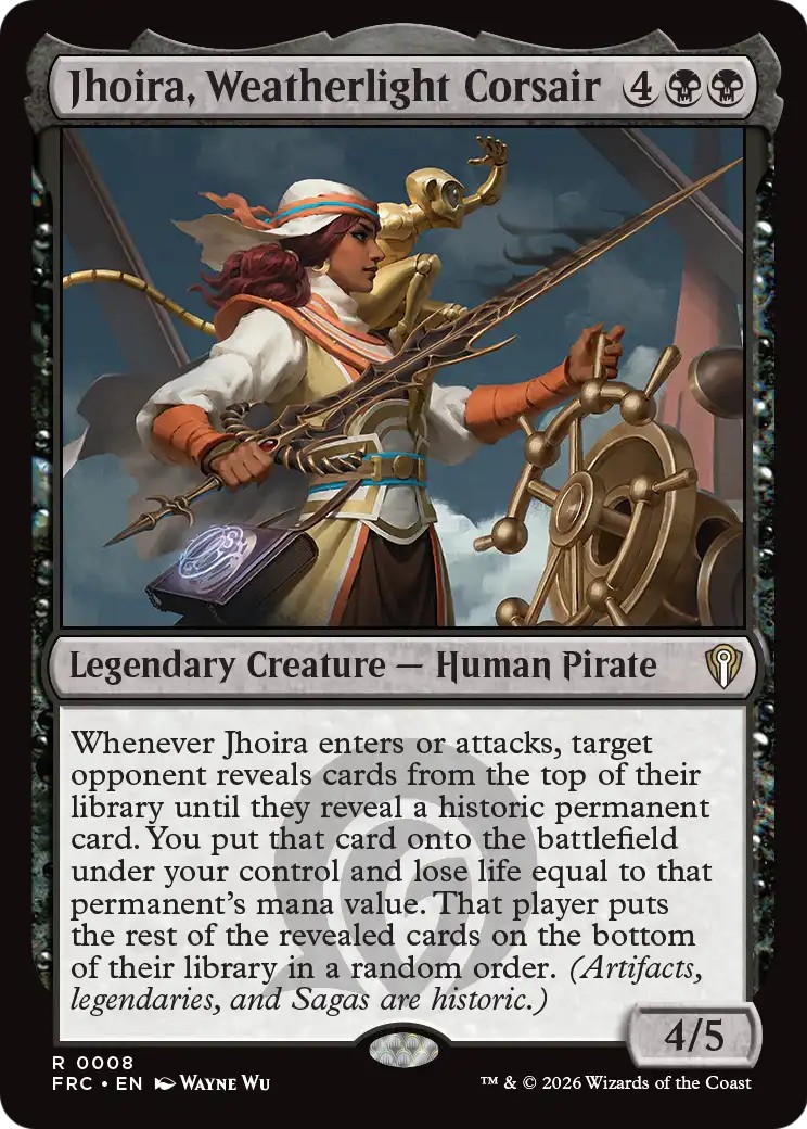 Jhoira, Weatherlight Corsair (Commander · Rare · Normal)