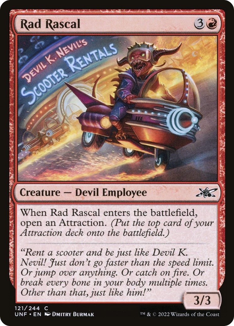 2022 Magic: The Gathering Unfinity 2022 Magic: The Gathering Unfinity #121 trading card