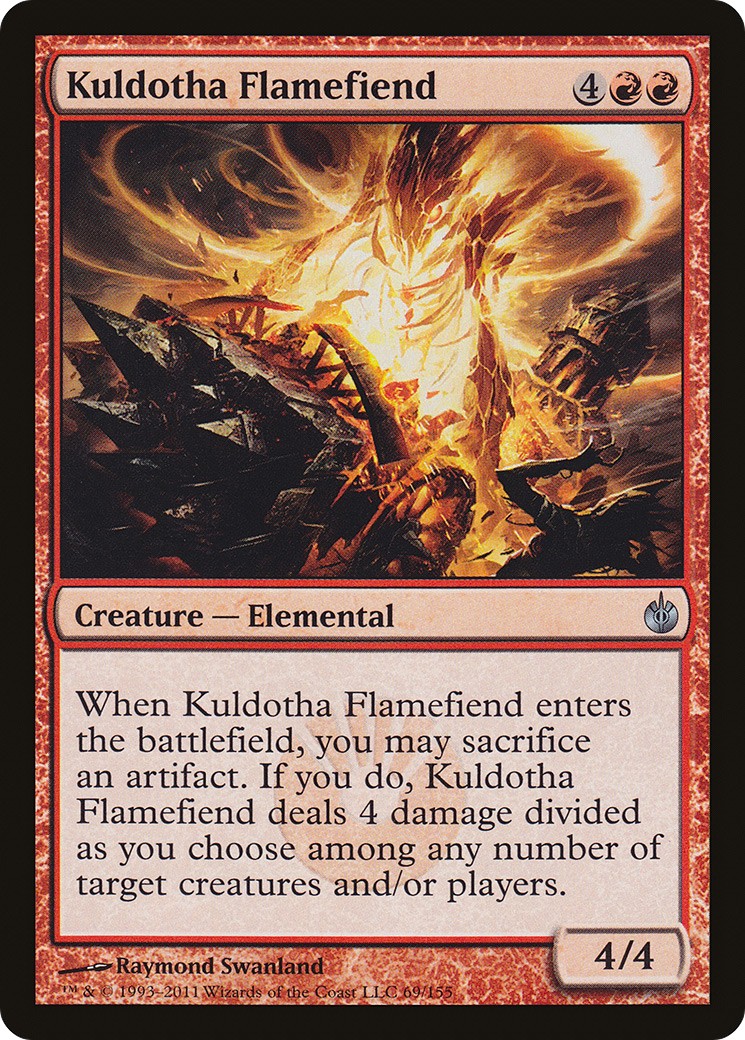 2011 Magic: The Gathering Mirrodin Besieged 2011 Magic: The Gathering Mirrodin Besieged #69 trading card
