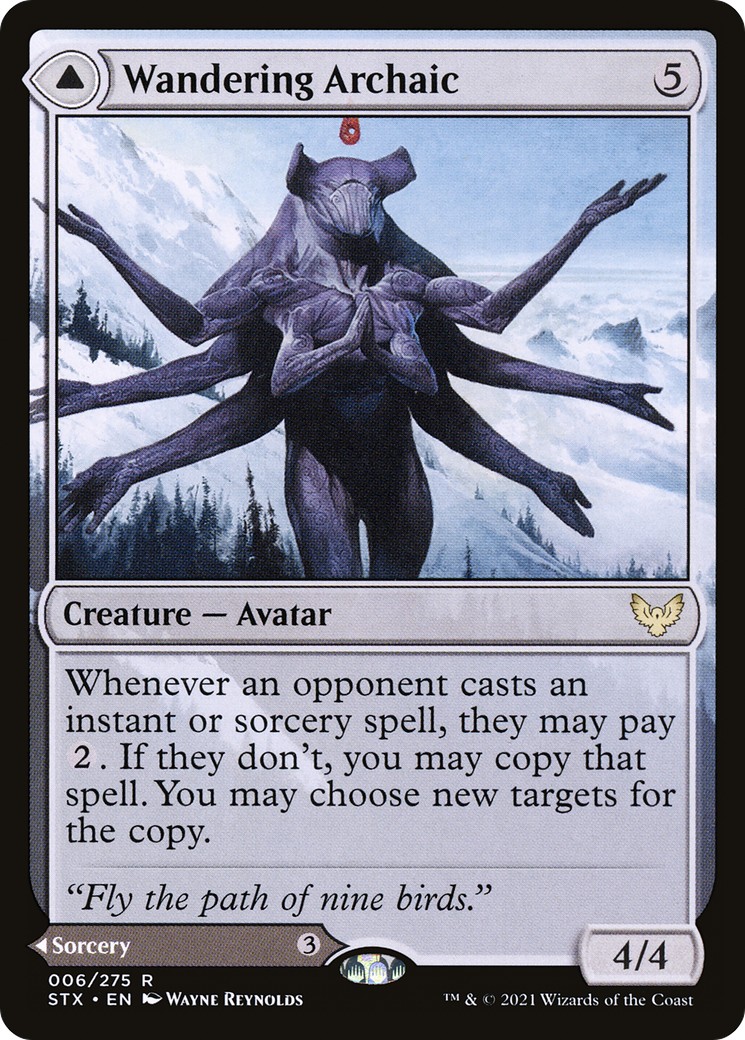 2021 Magic: The Gathering Strixhaven: School of Mages 2021 Magic: The Gathering Strixhaven: School of Mages #6 trading card