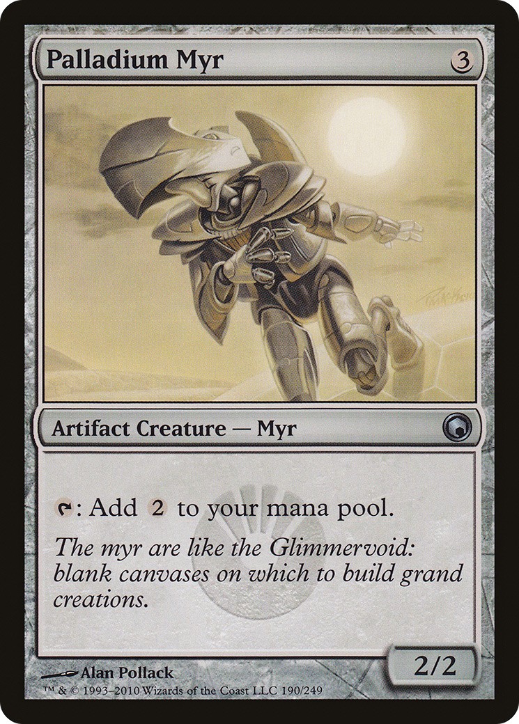 2010 Magic: The Gathering Scars of Mirrodin 2010 Magic: The Gathering Scars of Mirrodin #190 trading card