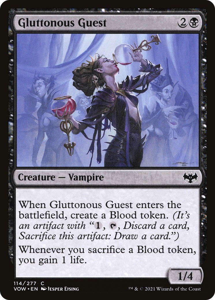 2021 Magic: The Gathering Innistrad: Crimson Vow 2021 Magic: The Gathering Innistrad: Crimson Vow #114 trading card