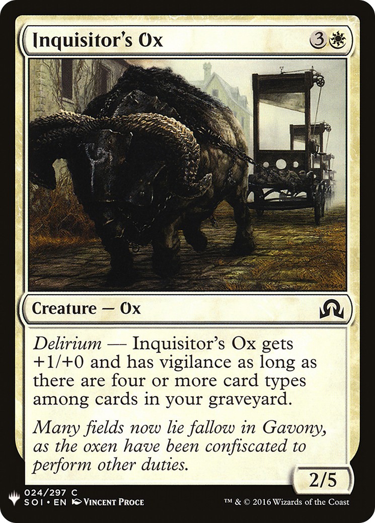 Inquisitor's Ox - Image 1