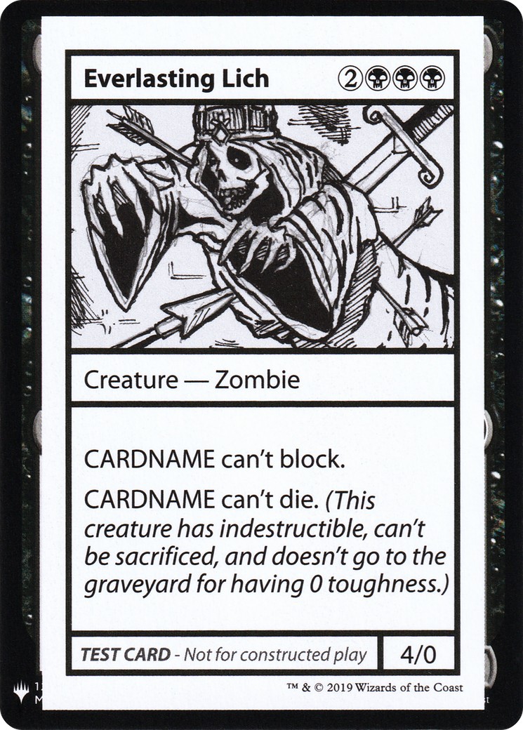 2019 Magic: The Gathering Mystery Booster Playtest Cards 2019 2019 Magic: The Gathering Mystery Booster Playtest Cards 2019 #