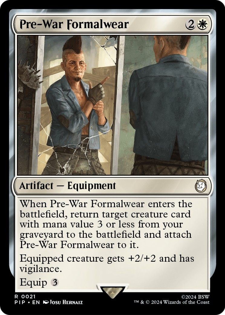 2024 Magic: The Gathering Fallout 2024 Magic: The Gathering Fallout #21 trading card