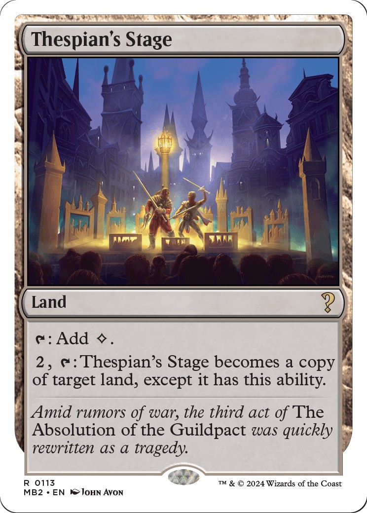 2024 Magic: The Gathering Mystery Booster 2 2024 Magic: The Gathering Mystery Booster 2 #113 trading card