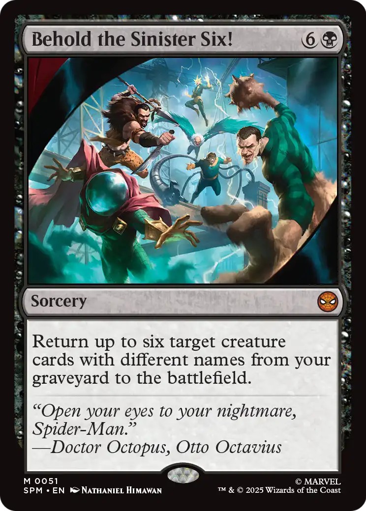 2025 Magic: The Gathering Marvel's Spider-Man 2025 Magic: The Gathering Marvel's Spider-Man #51 trading card