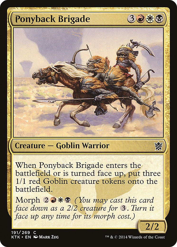 2014 Magic: The Gathering Khans of Tarkir 2014 Magic: The Gathering Khans of Tarkir #191 trading card