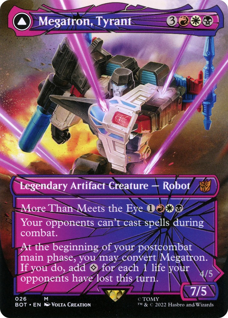2022 Magic: The Gathering Transformers 2022 Magic: The Gathering Transformers #26 trading card