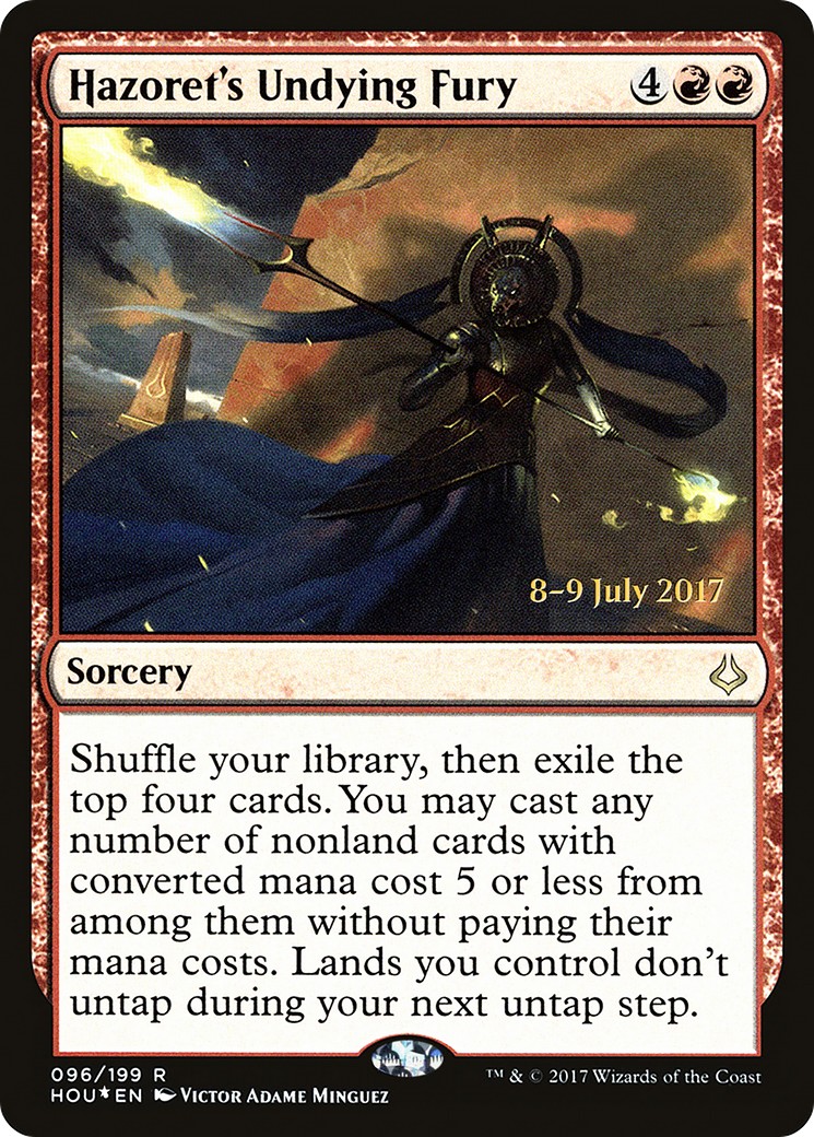 2017 Magic: The Gathering Hour of Devastation Promos 2017 Magic: The Gathering Hour of Devastation Promos #96s trading card