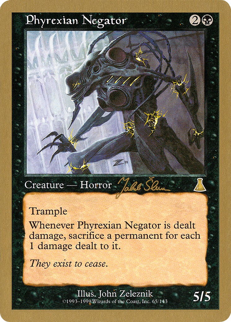 1999 Magic: The Gathering World Championship Decks 1999 Magic: The Gathering World Championship Decks #js65 trading card