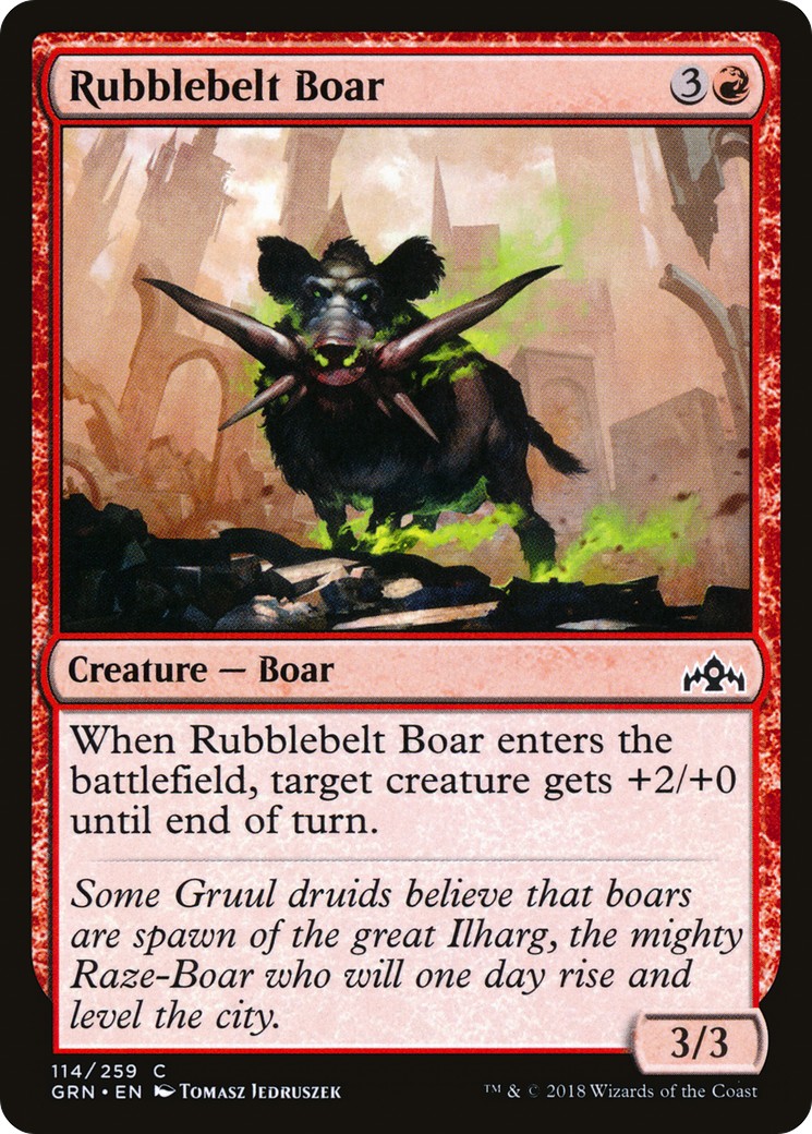 2018 Magic: The Gathering Guilds of Ravnica 2018 Magic: The Gathering Guilds of Ravnica #114 trading card