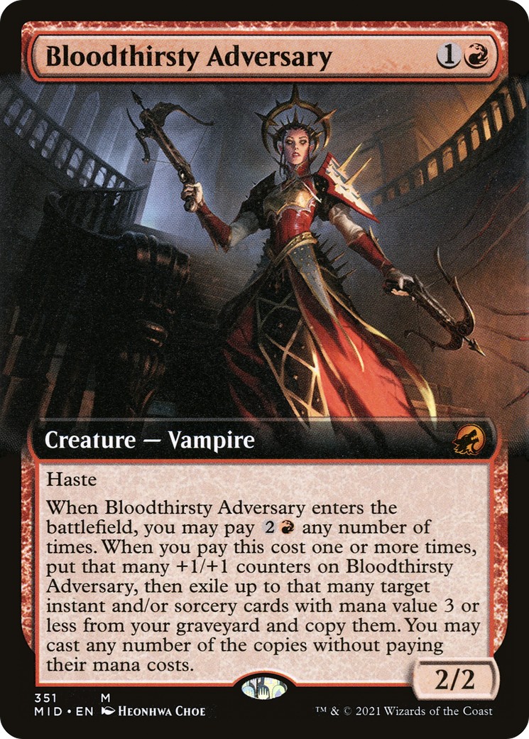 2021 Magic: The Gathering Innistrad: Midnight Hunt 2021 Magic: The Gathering Innistrad: Midnight Hunt #351 trading card