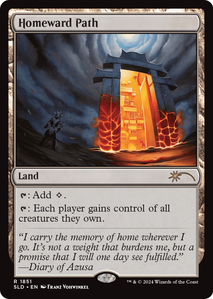 2024 Magic: The Gathering Secret Lair Drop 2024 Magic: The Gathering Secret Lair Drop #1851 trading card