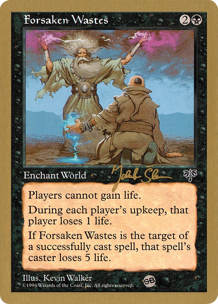 1997 Magic: The Gathering World Championship Decks 1997 Magic: The Gathering World Championship Decks #js125sb trading card