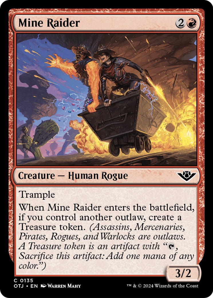 2024 Magic: The Gathering Outlaws of Thunder Junction 2024 Magic: The Gathering Outlaws of Thunder Junction #135 trading card