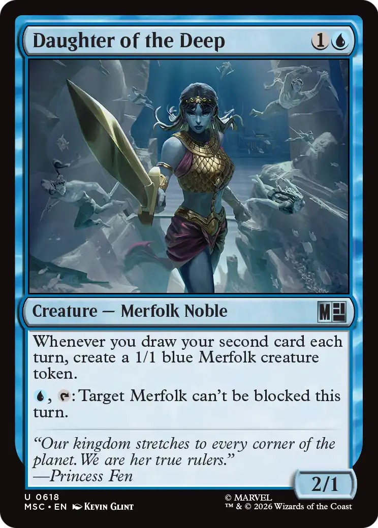 2026 Magic: The Gathering Marvel Super Heroes 2026 Magic: The Gathering Marvel Super Heroes #618 trading card