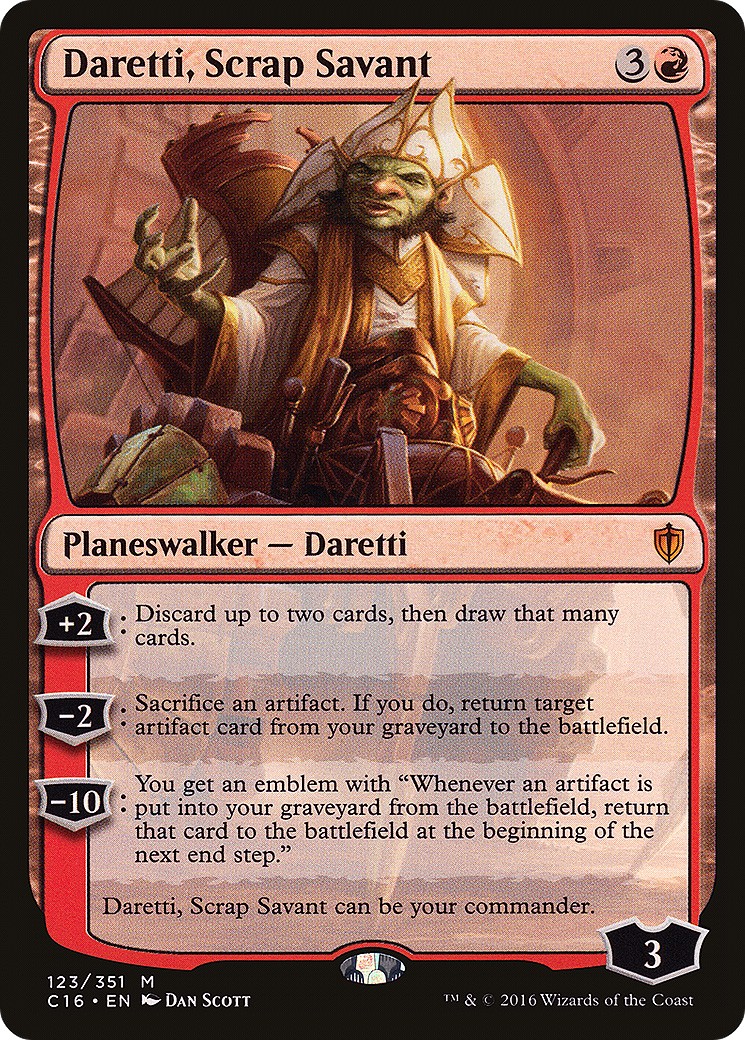 2016 Magic: The Gathering Commander 2016 Magic: The Gathering Commander #123 trading card
