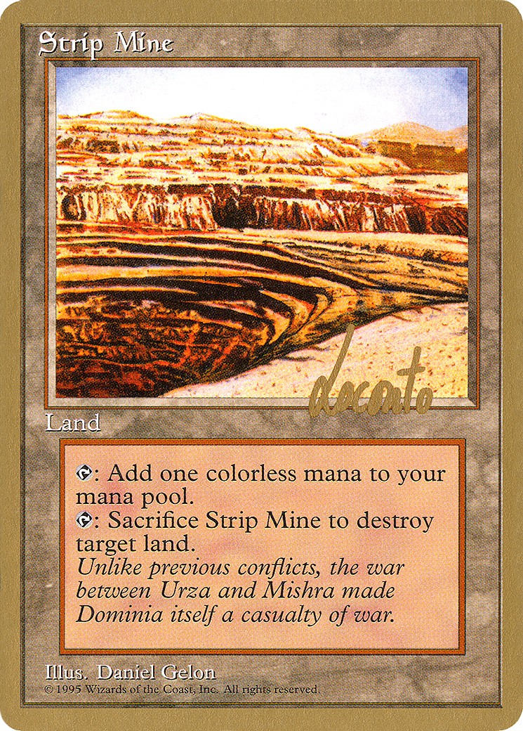 1996 Magic: The Gathering Pro Tour Collector Set 1996 Magic: The Gathering Pro Tour Collector Set #ml363 trading card