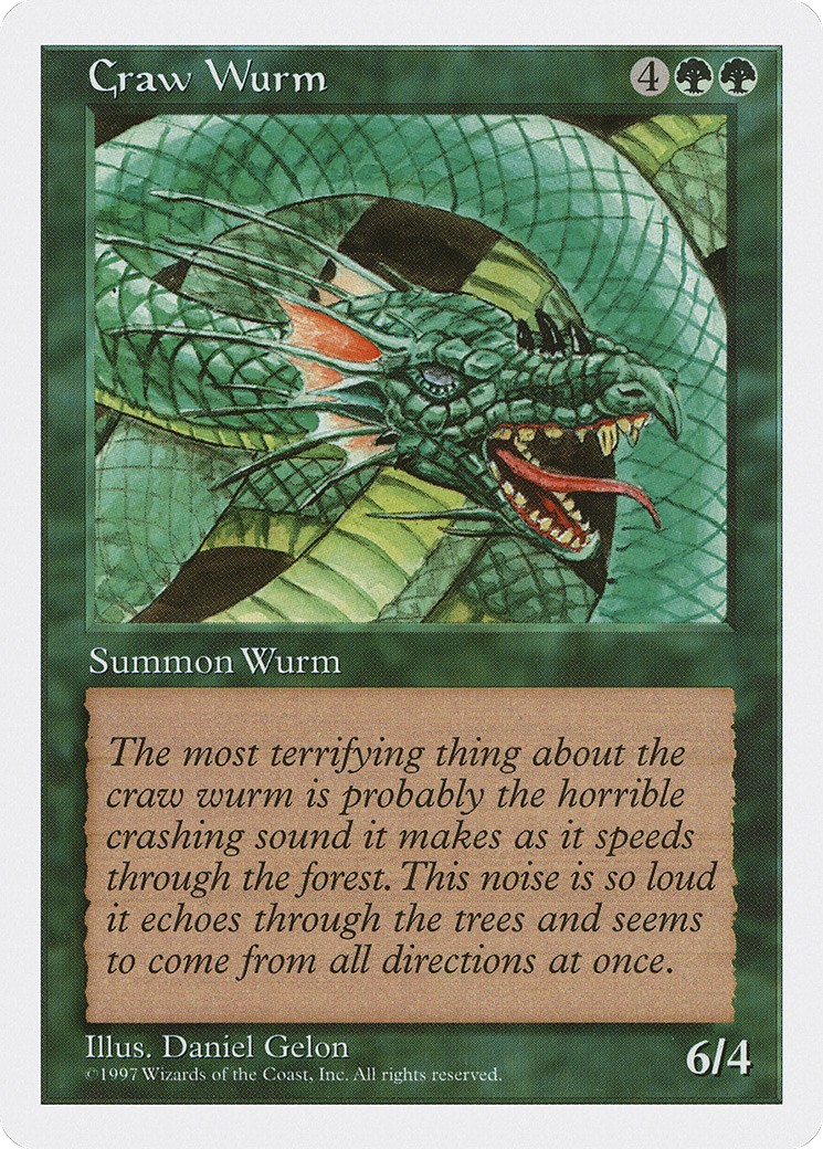 1997 Magic: The Gathering Fifth Edition 1997 Magic: The Gathering Fifth Edition #286 trading card