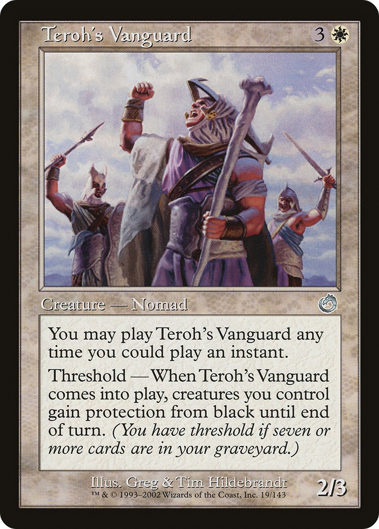 2002 Magic: The Gathering Torment 2002 Magic: The Gathering Torment #19 trading card