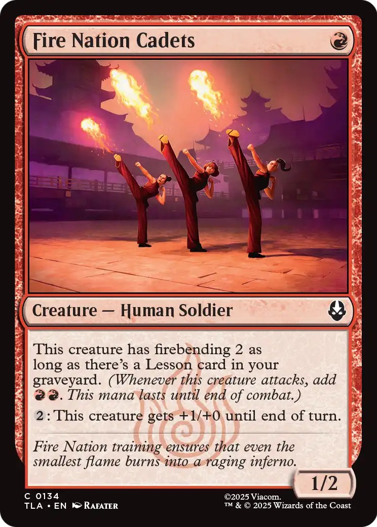 2025 Magic: The Gathering Avatar: The Last Airbender 2025 Magic: The Gathering Avatar: The Last Airbender #134 trading card