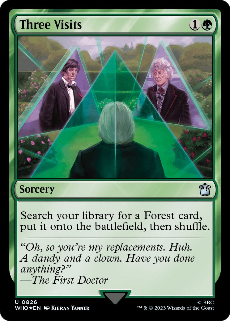 2023 Magic: The Gathering Doctor Who 2023 Magic: The Gathering Doctor Who #826 trading card