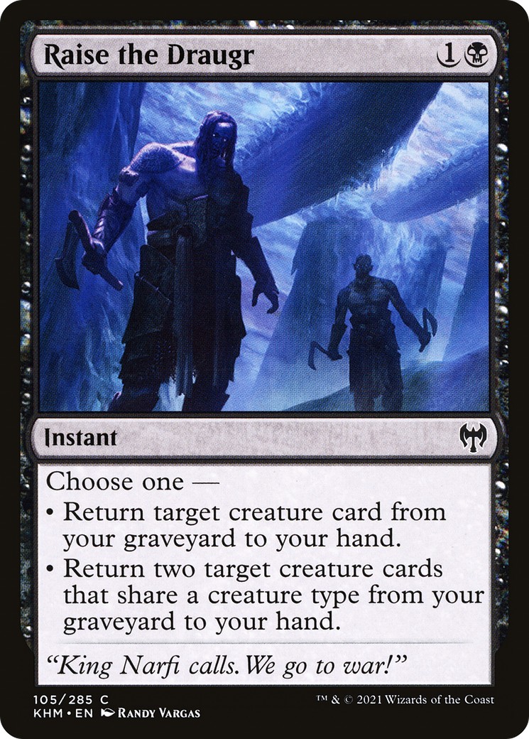 2021 Magic: The Gathering Kaldheim 2021 Magic: The Gathering Kaldheim #105 trading card