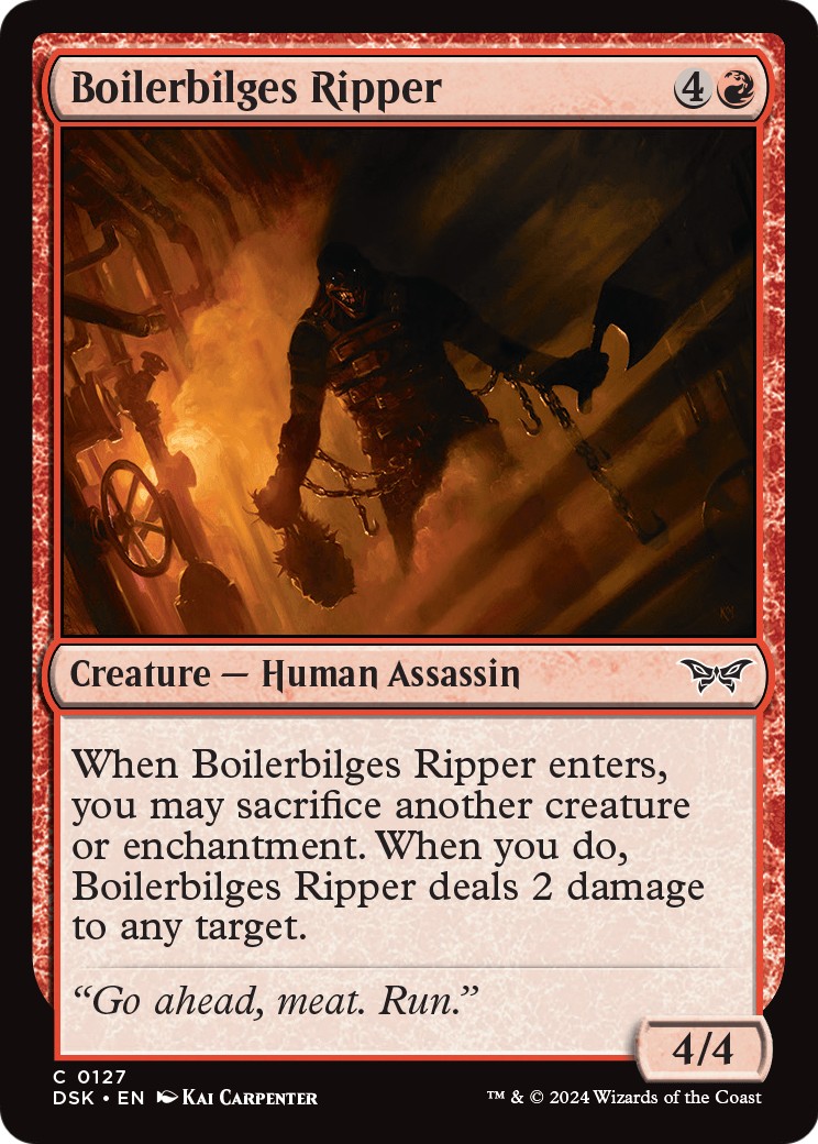 2024 Magic: The Gathering Duskmourn: House of Horror 2024 Magic: The Gathering Duskmourn: House of Horror #127 trading card