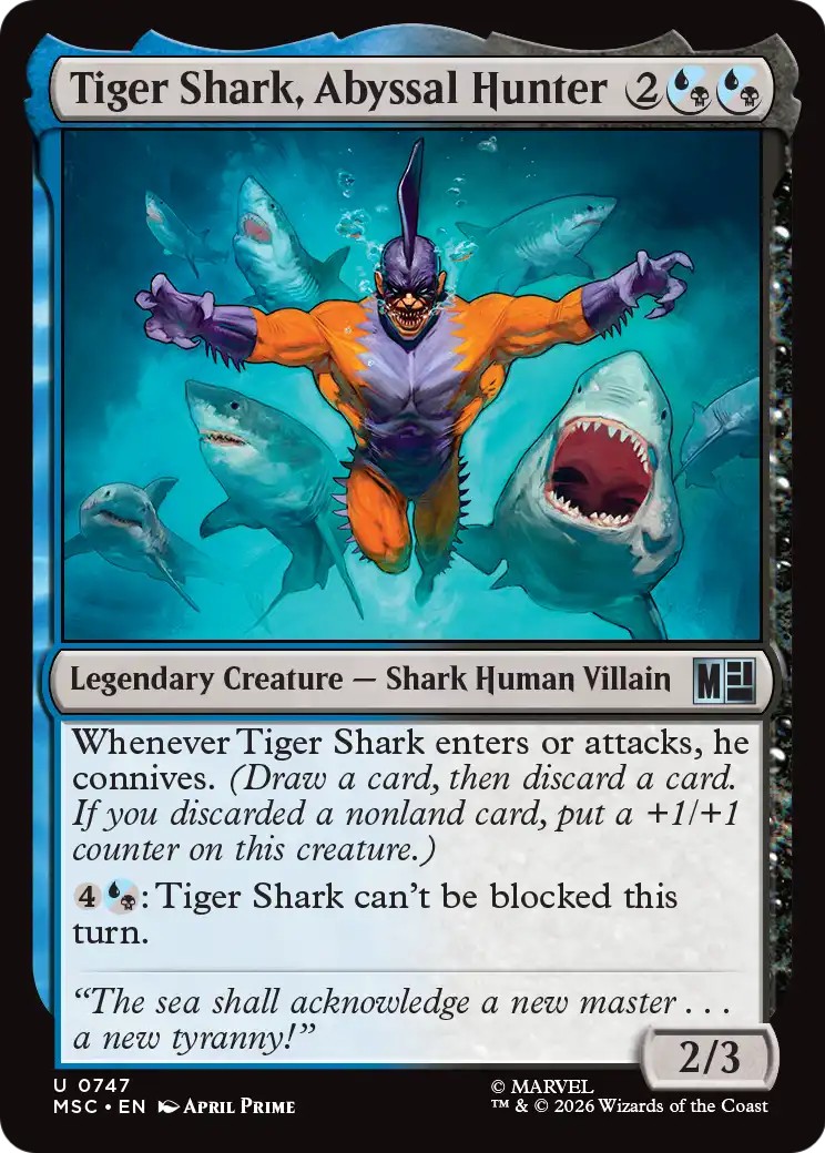 2026 Magic: The Gathering Marvel Super Heroes 2026 Magic: The Gathering Marvel Super Heroes #747 trading card