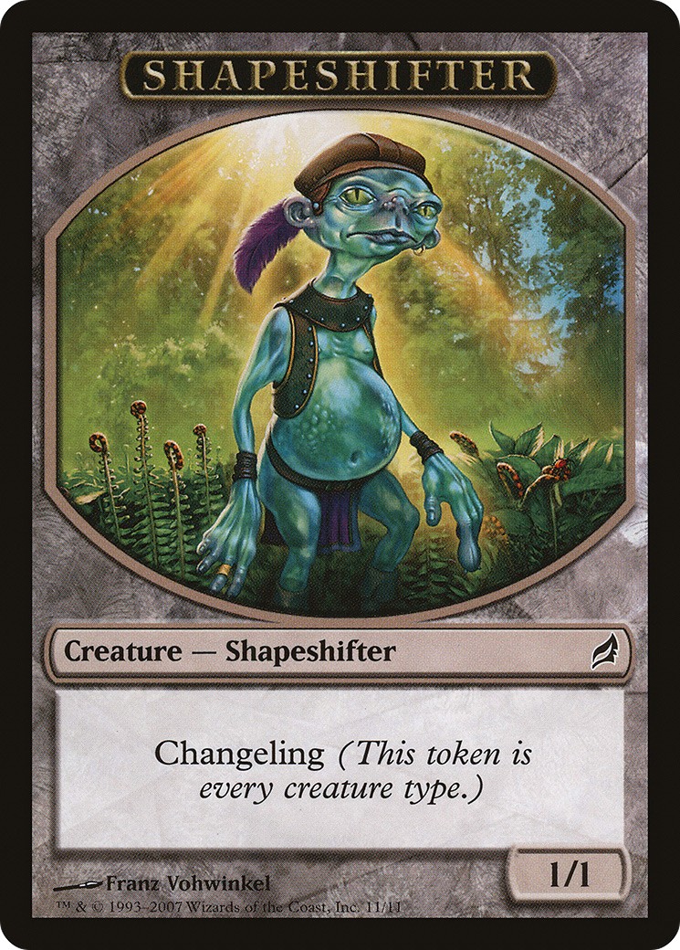 2007 Magic: The Gathering Lorwyn Tokens 2007 Magic: The Gathering Lorwyn Tokens #11 trading card