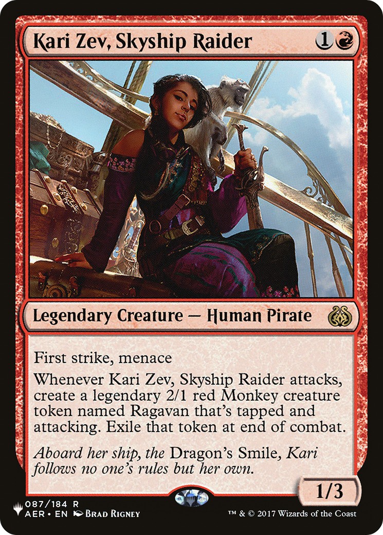 2021 Magic: The Gathering The List 2021 Magic: The Gathering The List #AER-87 trading card
